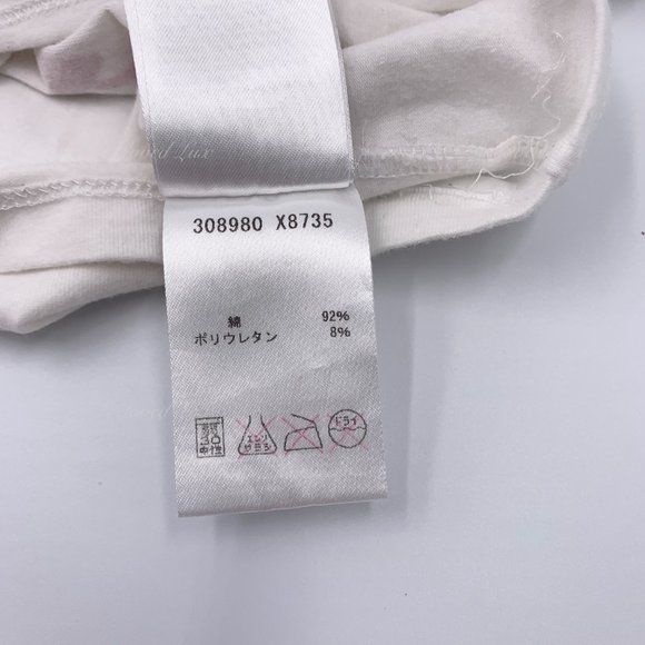 Authentic Gucci White Tees Top Girls Size 6-9 m - Picture 8 of 12